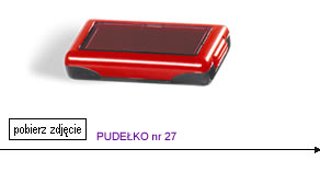 Pude�ko nr 21. Twoja piecz�tka w eleganckim, czerwonym pude�ku.