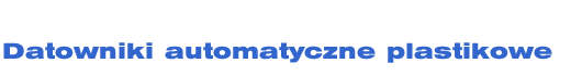 Datowniki automatyczne plastikowe w ofercie Wagrafu