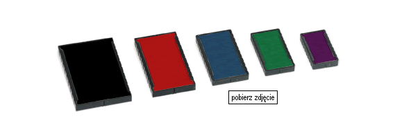 R�nokolorowe tuszownice do stempli i piecz�tek