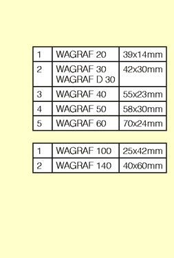 Wagraf 20, 30, 40, 50...